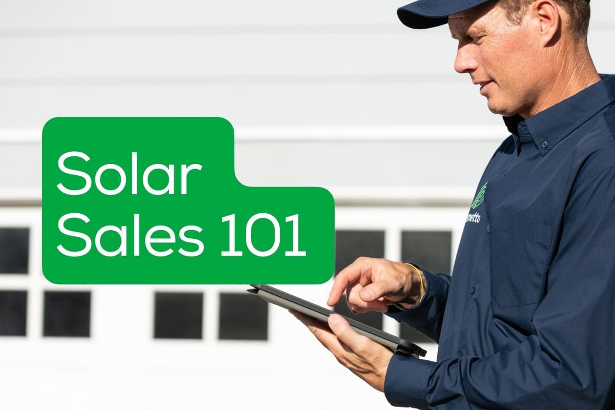 Solar Sales 101 Getting Started Selling Solar Panels Palmetto